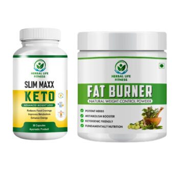 Slim Maxx Keto + Fat Burner Combo